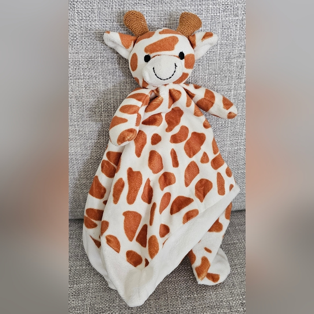 Giraffe Plush Lovey Blanket